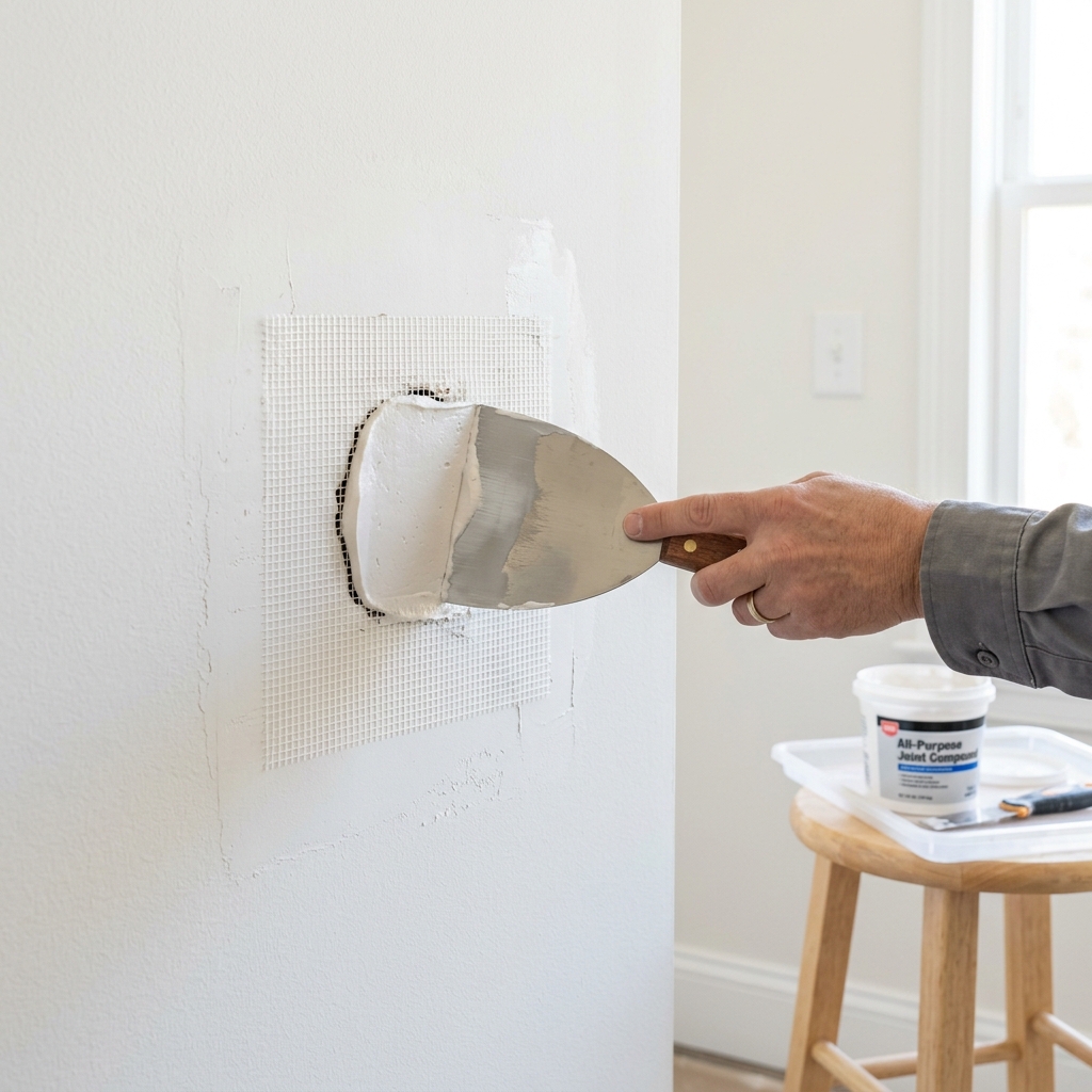 How to Patch a Small Hole in Drywall
