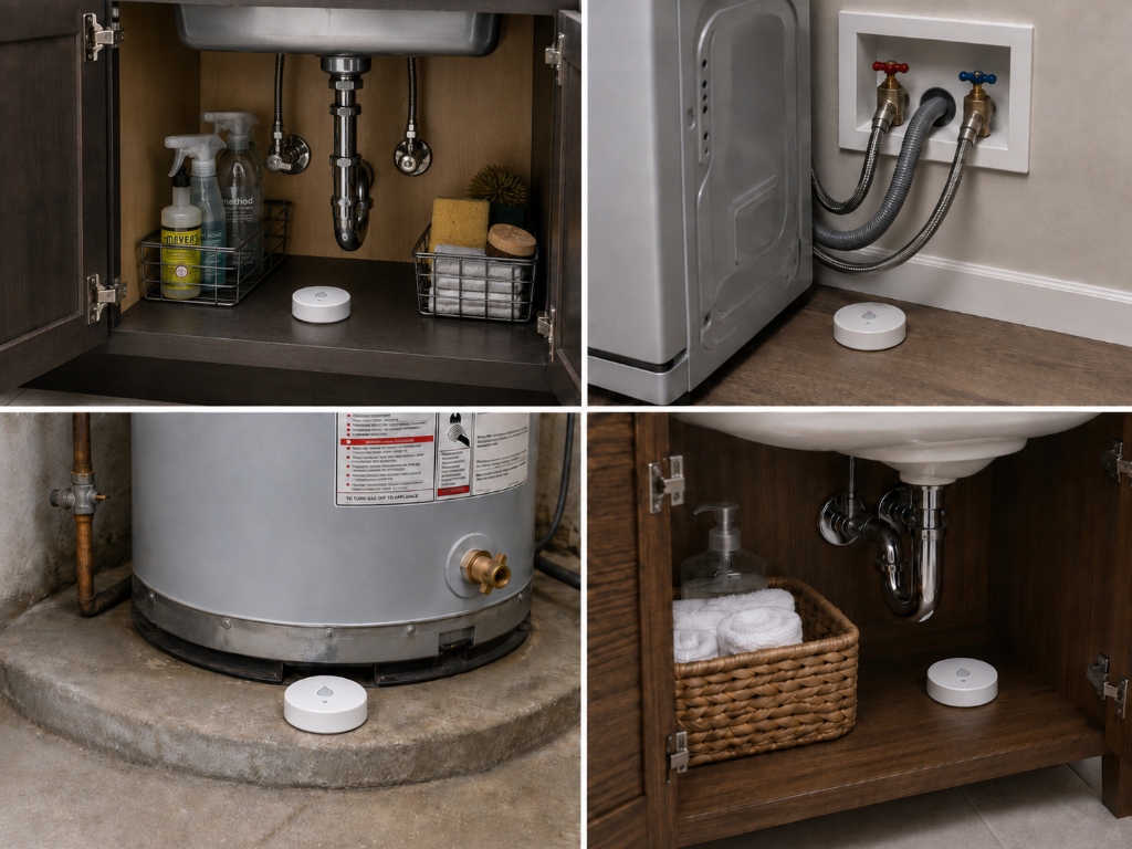 Where to Place Water Leak Sensors in Your Home
